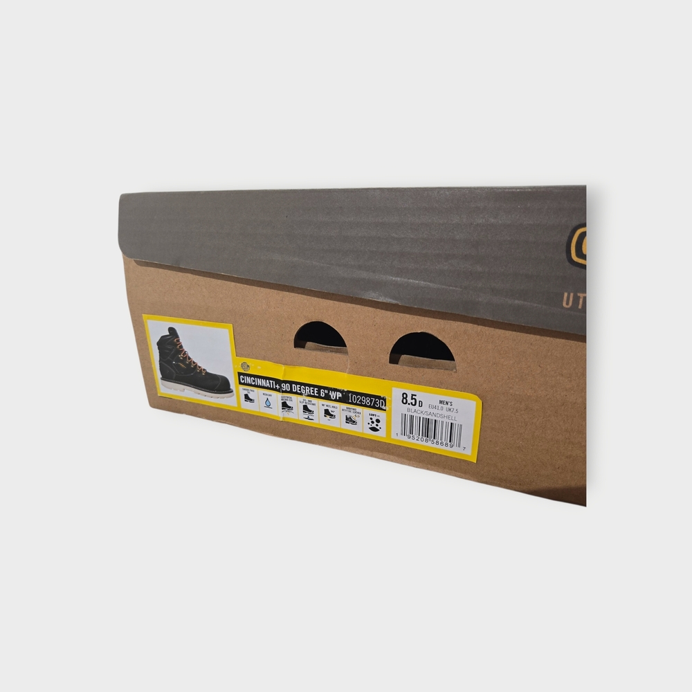 KEEN Cincinnati 6 inch Waterproof Boot Carbon Toe Size 8.5D Work Boots Worn Once - Picture 9 of 13